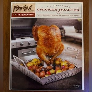 New stainless steel chicken roaster